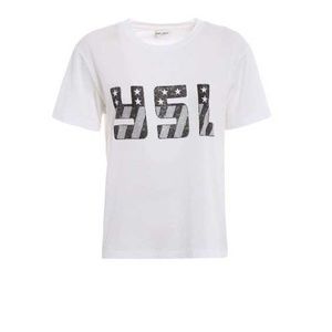 Saint Laurent USA Logo Tee Shirt